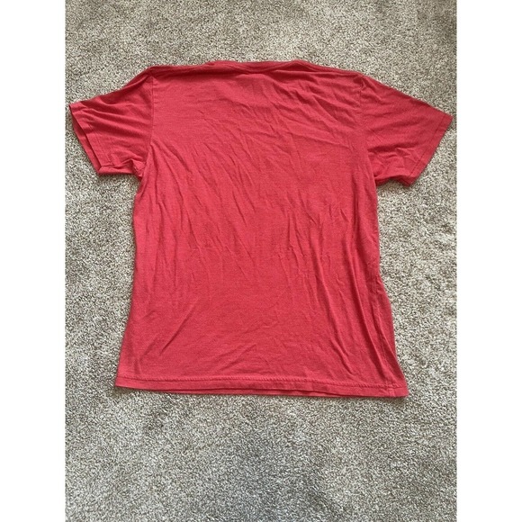 Homage Ohio State Buckeyes OSU Shirt Adult Medium Red Cotton Short Sleeve Script - Picture 7 of 7